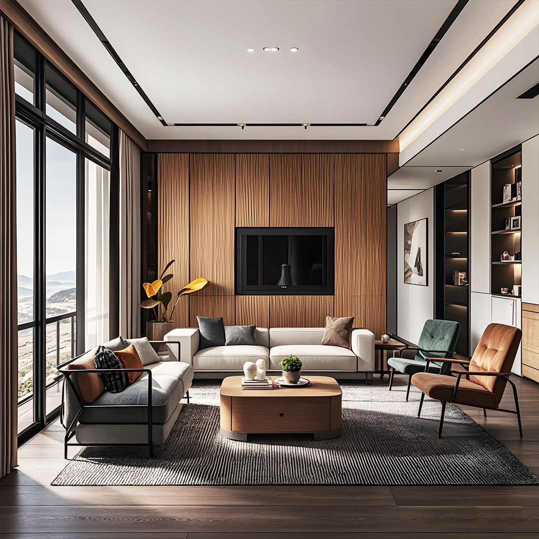 پنل بافت موج ZS06 - 3D