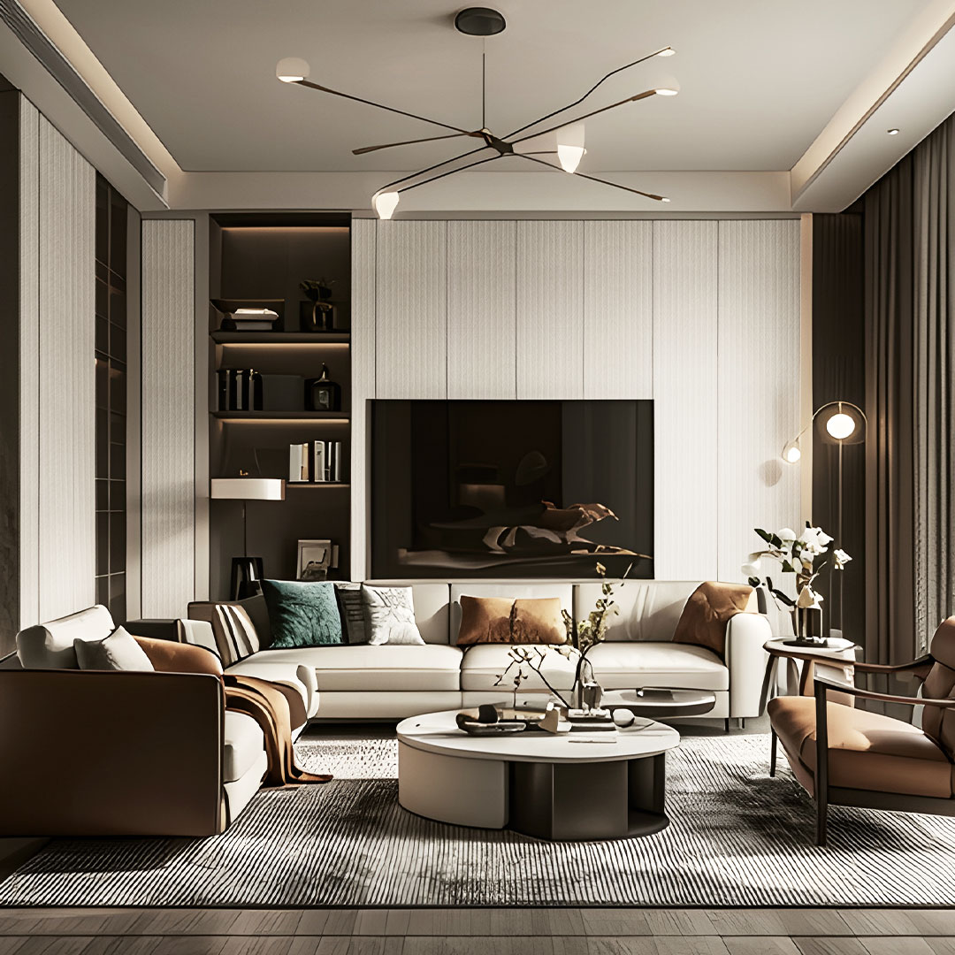 پنل بافت خط مستقیم ZZ25 - لوکس سبک