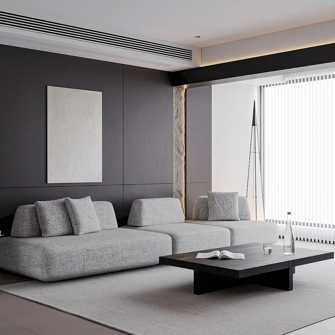 پنل بافت BZ02 Granules - 3D